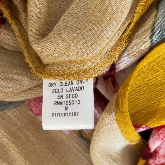 NWT* INFINITY RAINE Kimono Cardigan w/ Floral Print - Picture 11 of 13